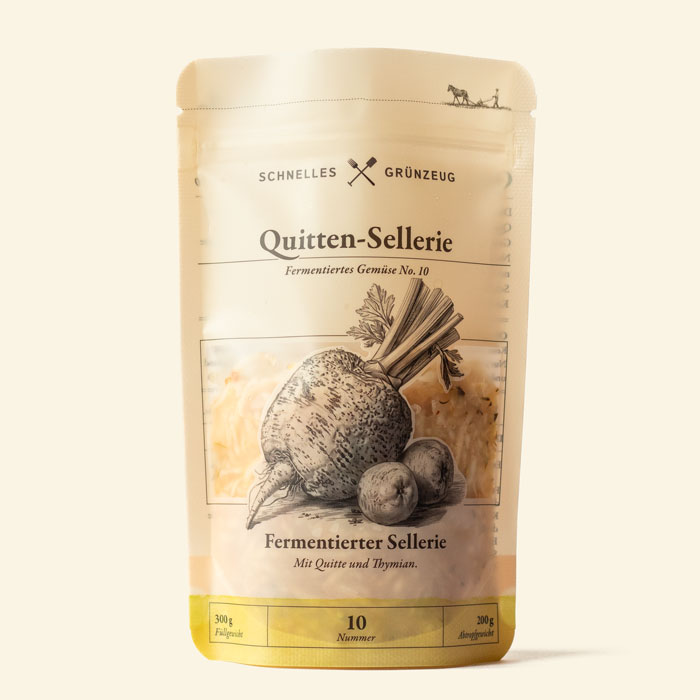 Quitten-Sellerie mit Thymian