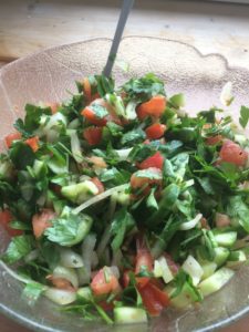 Falafel mit fermentiertem Kümmelkraut & fermentiertem Feuer 6