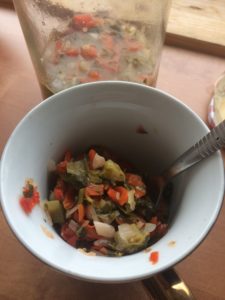 Falafel mit fermentiertem Kümmelkraut & fermentiertem Feuer 8