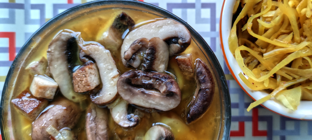 Lake Goldenes Sauerkraut Marinade Antipasti Champignons Pilze
