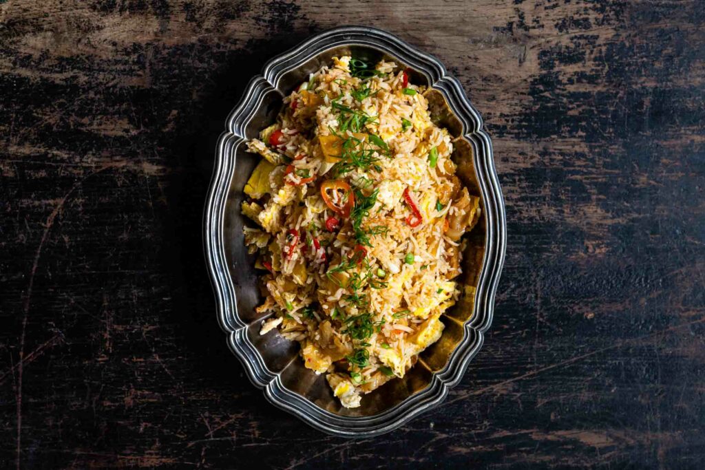 Egg Fried Rice Kimchi