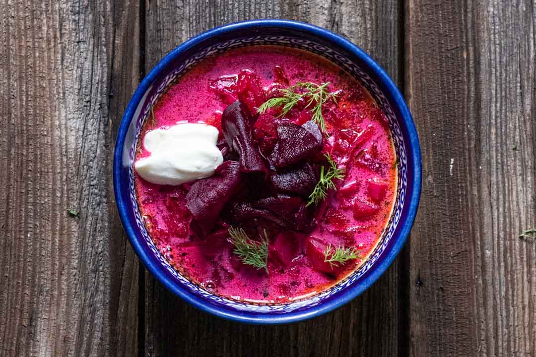 Borschtsch mit fermentierter Roter Bete 1