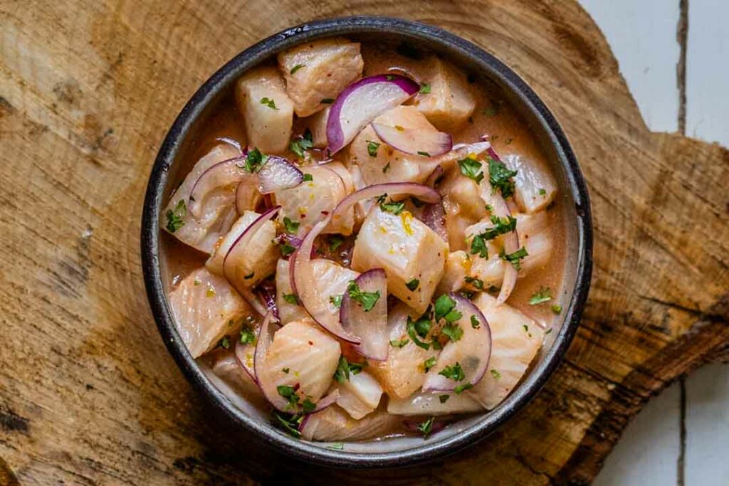 Ceviche mit fermentierter Hot-Sauce 5