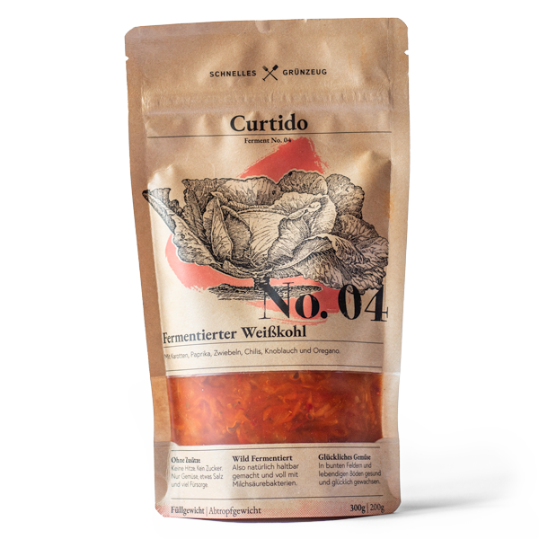 Fermentiertes Sauerkraut – Curtido – Schnelles Gruenzeug