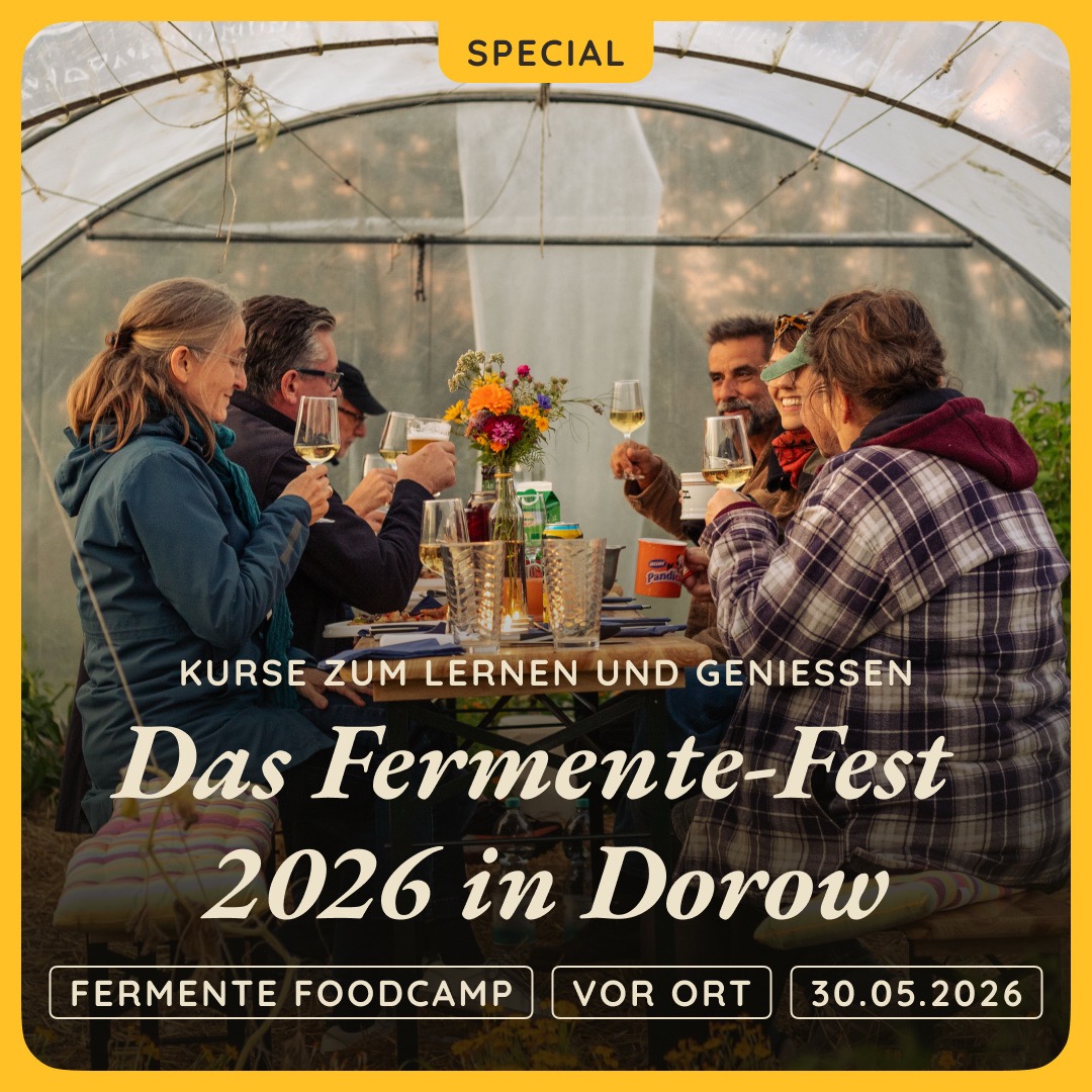 Das Fermente-Fest in Dorow · 30.05.2026