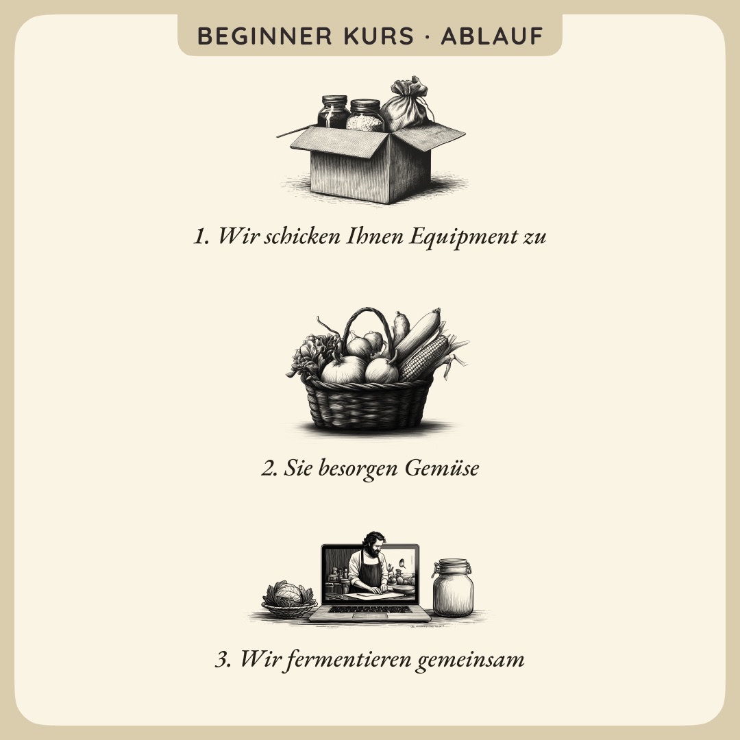 Frisches und fermentiertes Gemüse 25