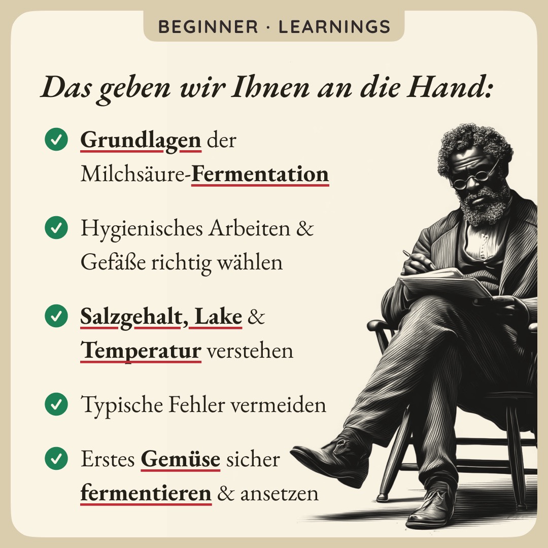 Frisches und fermentiertes Gemüse 24