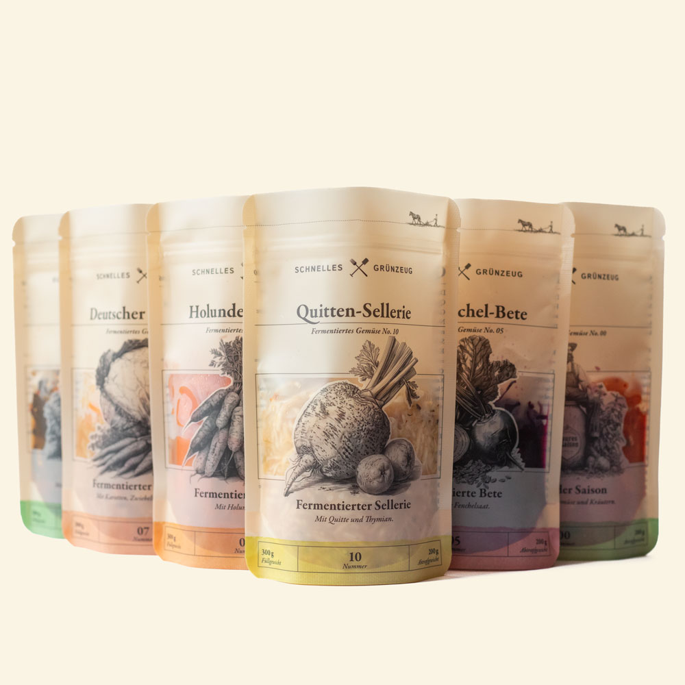 Frisches und fermentiertes Gemüse 5