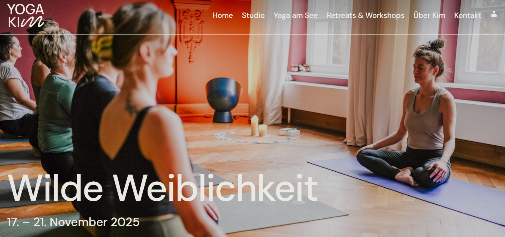 Yoga Kim im Gutshaus Landsdorf