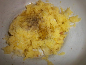 Apfel-Sauerkraut mit Kartoffelkruste 6